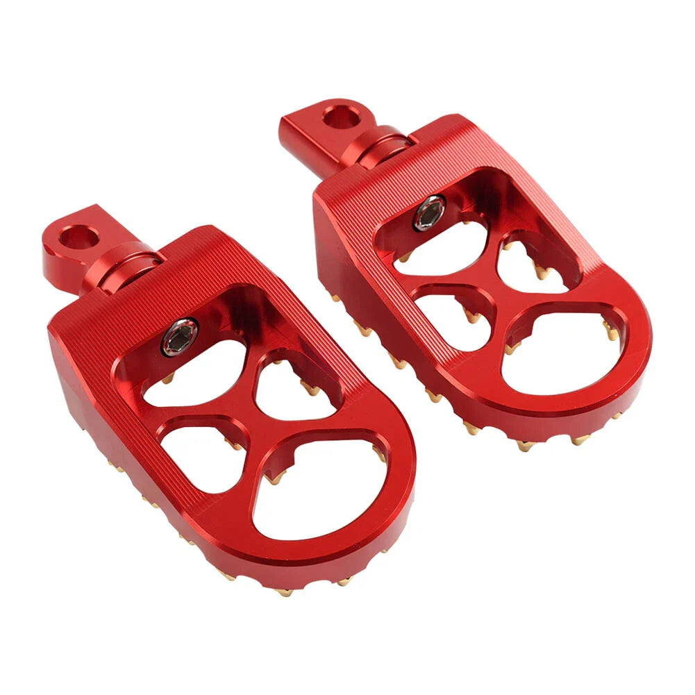Wide Fat Foot Pegs for Harley Dyna Sportster Fatboy (No Year Specified)
