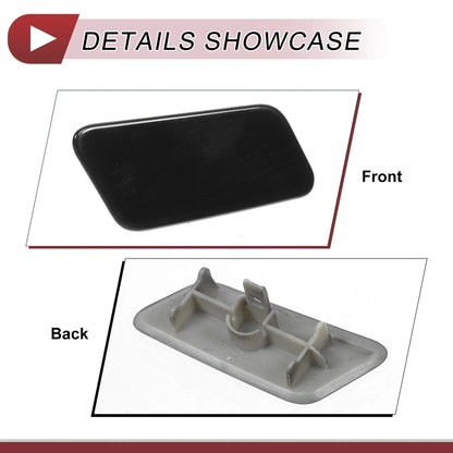 Front Right Washer Nozzle Cover for Lexus LX570 (2016-2021) - Black 1 x Cap