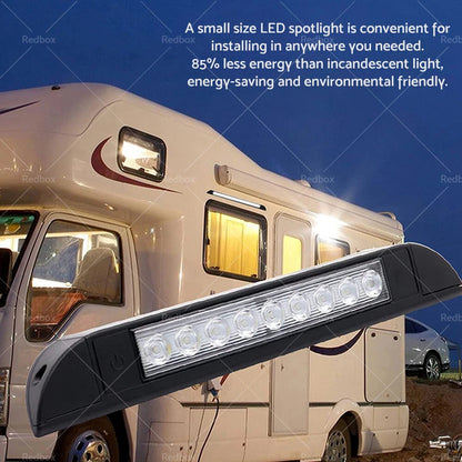 256mm 12V LED Awning Light Strip for Caravan Camper Boat Marine