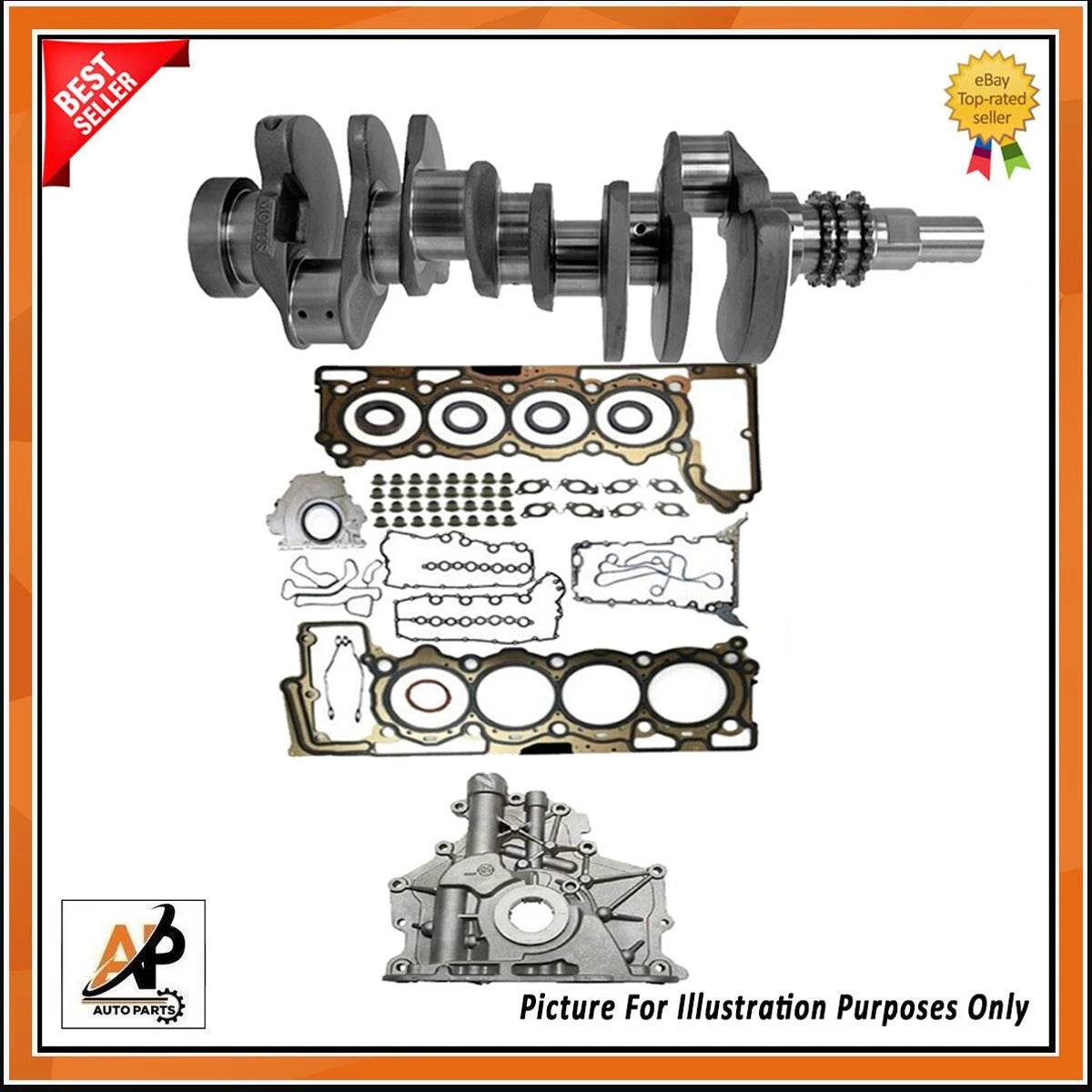 Crankshaft Rebuild Kit for Range Rover 4.4 Diesel Sport (2010–2022)