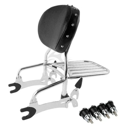 Chrome Sissy Bar Quick Release Spools for Indian Chief (2014-2018)