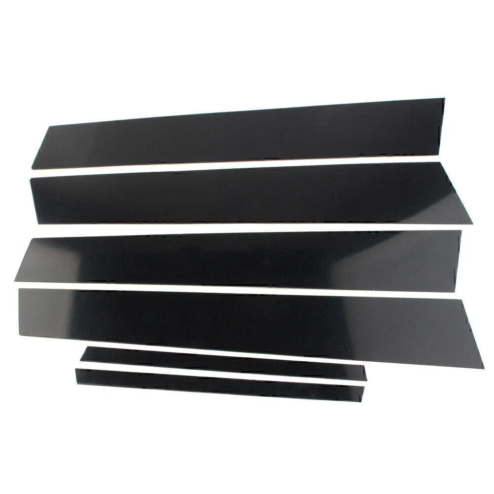 6 Pcs Door Trim Cover Kit Black for Honda Civic (2006-2011)