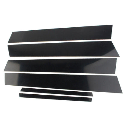 6 Pcs Door Trim Cover Kit Black for Honda Civic (2006-2011)