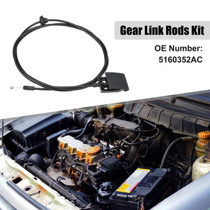 Hood Latch Release Cable for Dodge Ram 2009-2010 (2009-2010)