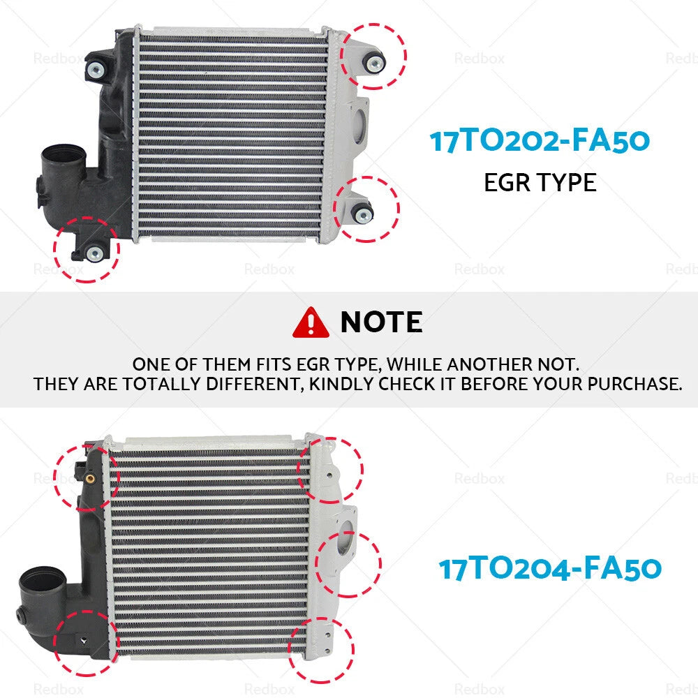 Intercooler for Toyota Hilux KUN16R KUN26R, Mitsubishi Pajero NH (2005-2017)