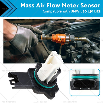Mass Air Flow Sensor for BMW E90 E91 E92 323i 325i 520i 523i 525i (2006-2013)