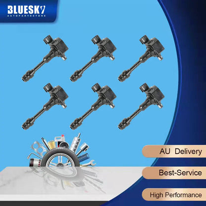 6 x Ignition Coils for Renault Latitude X43 2.5L 2011-2012 & 3.5L 2013