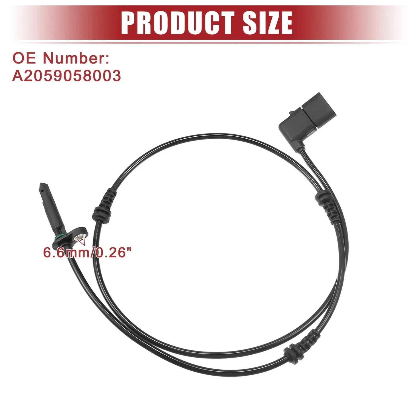 Front Right ABS Wheel Speed Sensor for Mercedes-Benz C350e C300 (2016-2019)