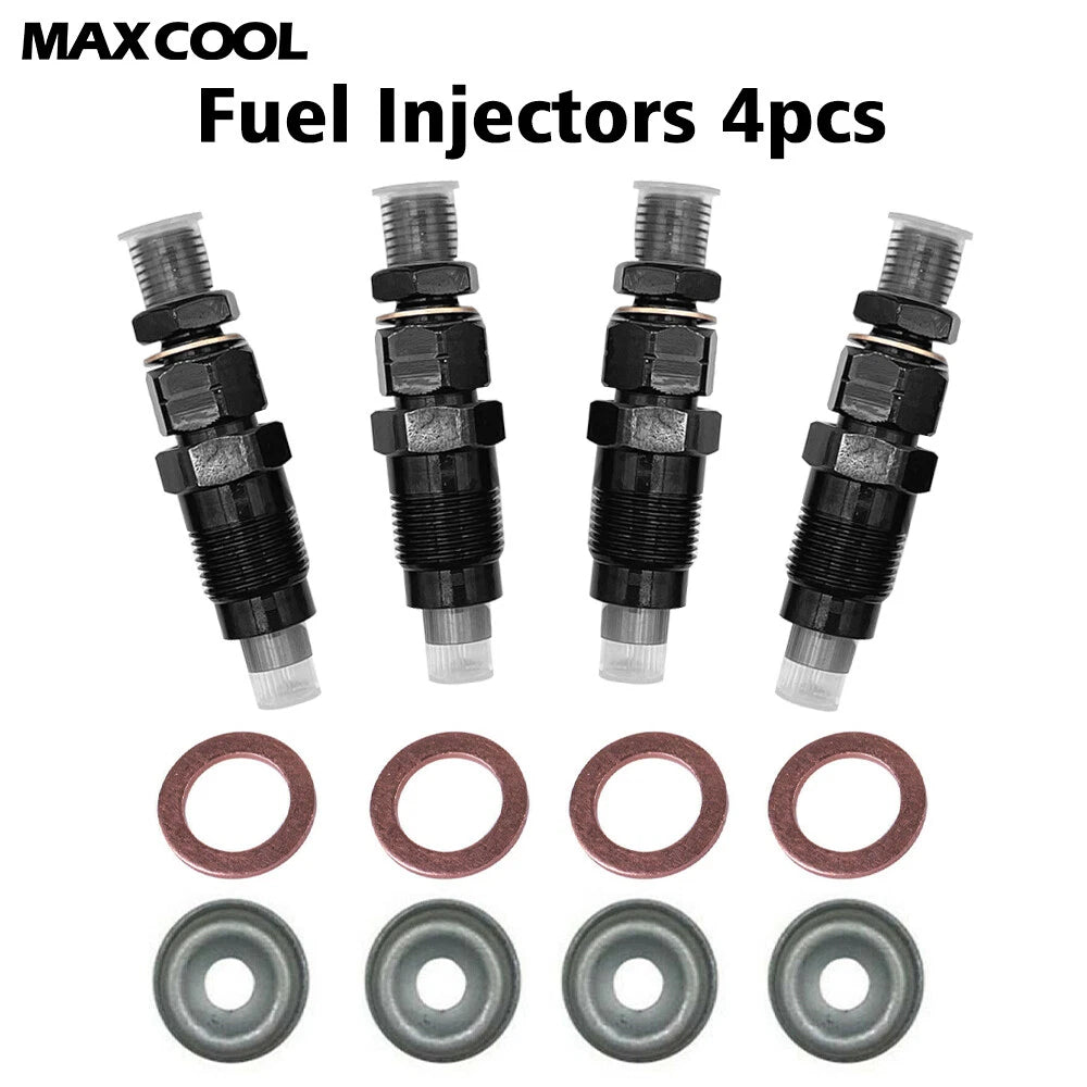 4 x Diesel Fuel Injectors for Mitsubishi Delica Spacegear Pajero 2.8L (1990-2000)