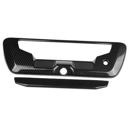 Carbon Fiber Trunk Opener Trim for Nissan Frontier (2022-2023)