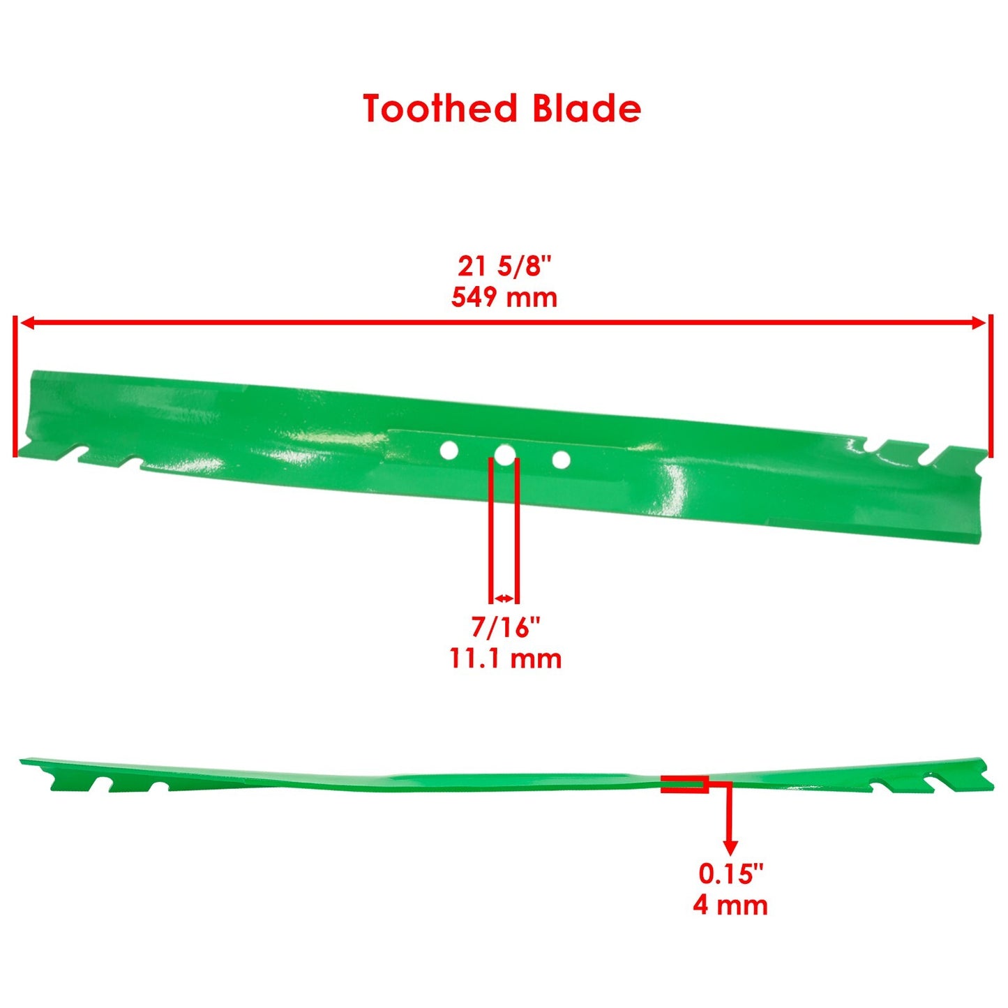 Deck Gator Blade 22 Inch Replacement for Toro and Lawn-Boy (1970–2015)