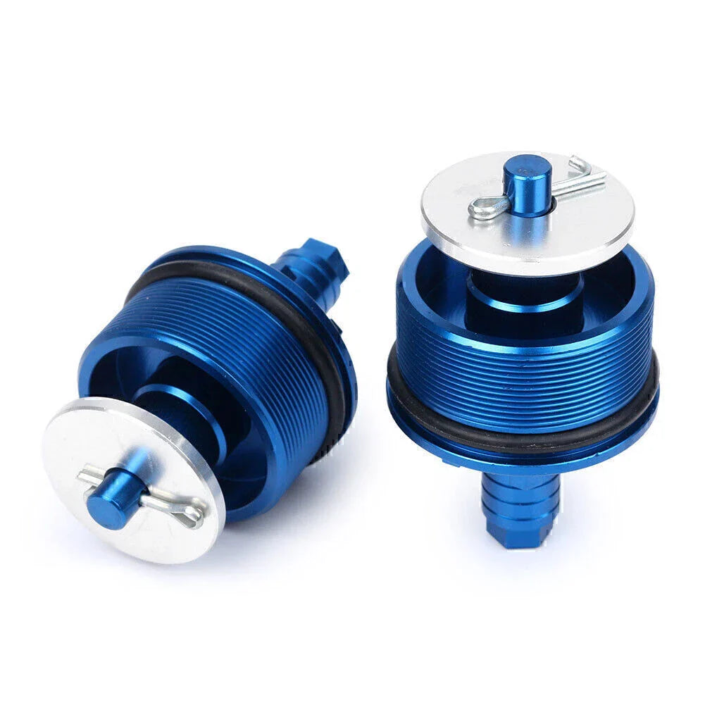 CNC Motorcycle Preload Adjusters Fork Bolts  For Honda CB400
