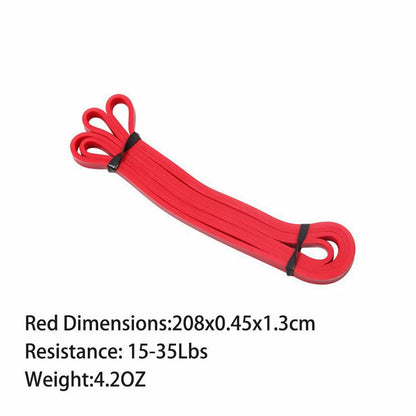 Heavy Duty Resistance Yoga Bands Loop for Fitness Workout Gym AU