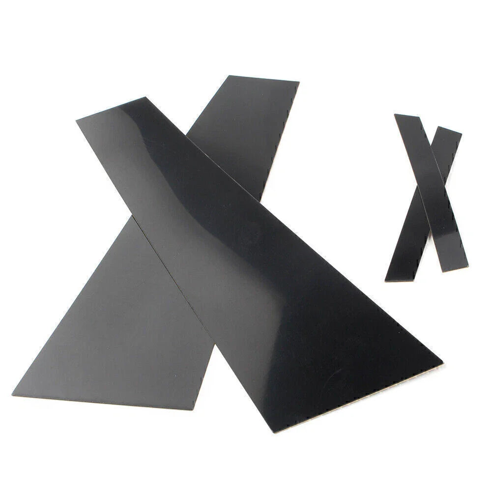 4 Pcs Door Trim Pillar Post Black Covers for MERCEDES CLS C219 (2006-2011)