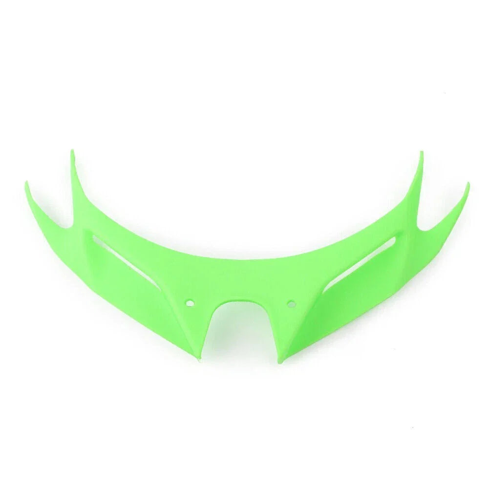 Front Aerodynamic Winglet for Kawasaki Ninja 250 400 (2018-2023) Green