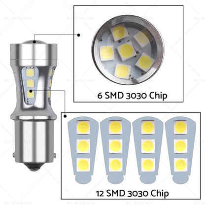 LED Reverse Tail Light Bulbs for Toyota Landcruiser 80 Series (1990-1997)