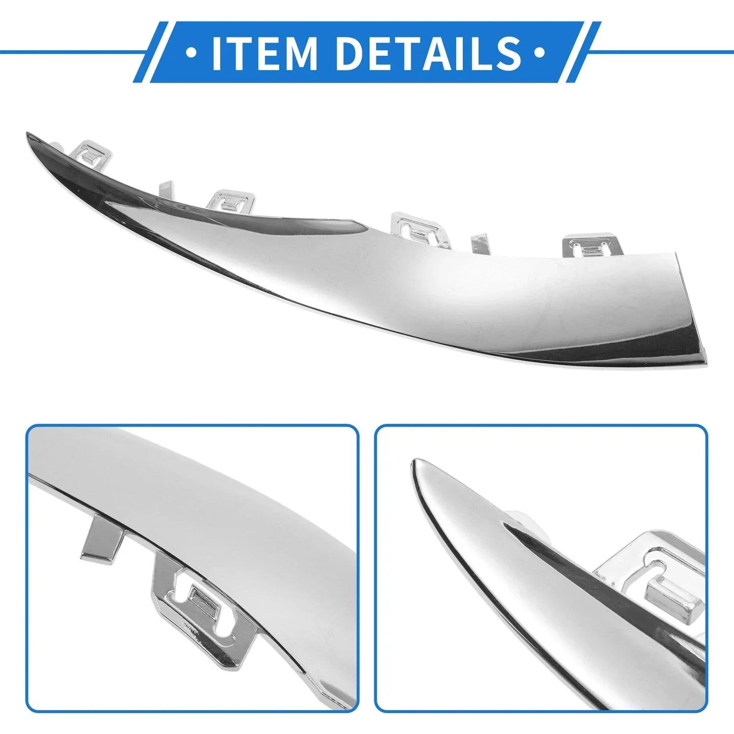 Front Left Bumper Grille Trim for Mercedes-Benz W205 (2019-2021)