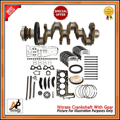 Engine Rebuild Kit Crankshaft Gear Set for BMW N47 2.0L Diesel (2011–2019)