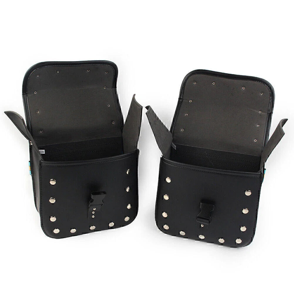 Universal Motorcycle Saddle Bags Side Storage Luggage for Bike