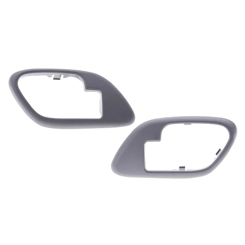 Gray Interior Door Handle Bezels Trim for Chevrolet C1500 C2500 K1500 Tahoe (1995-2000)