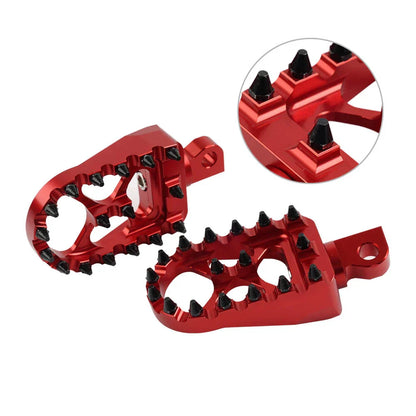 Wide Fat Foot Pegs for Harley Dyna Sportster Fatboy (No Year Specified)