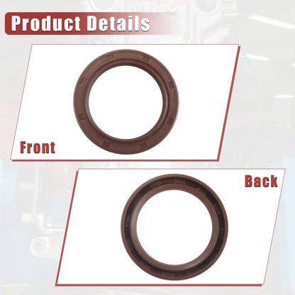 2 x Engine Crankshaft Oil Seals for Honda CR-V, Acura (2003-2005)