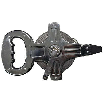 100M Stainless Steel Tape Measure Open Reel Metric Ruler