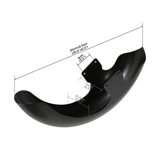 21" Unpainted Front Fender for Harley Touring Road King Street Glide (2009-2023)