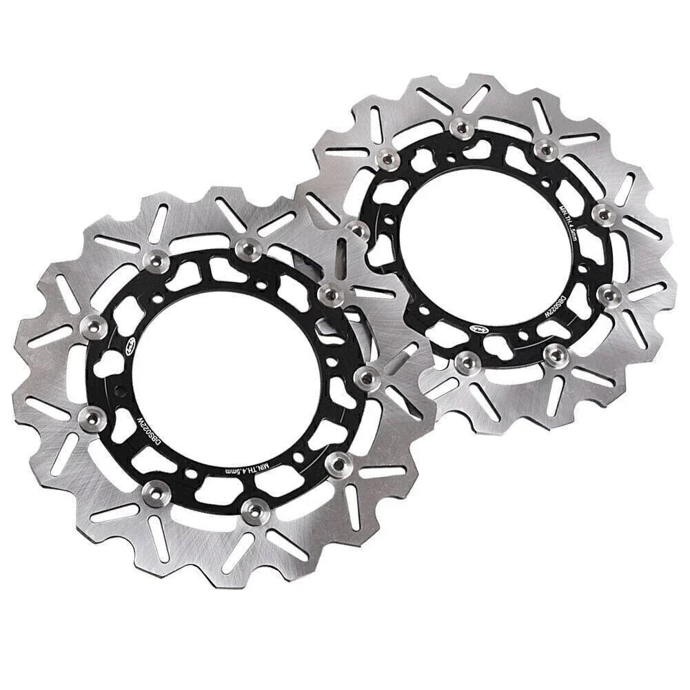 Front Brake Disc Rotors for Yamaha WR250X, YZF600R, FZS1000, FJR1300 (2001-2023)