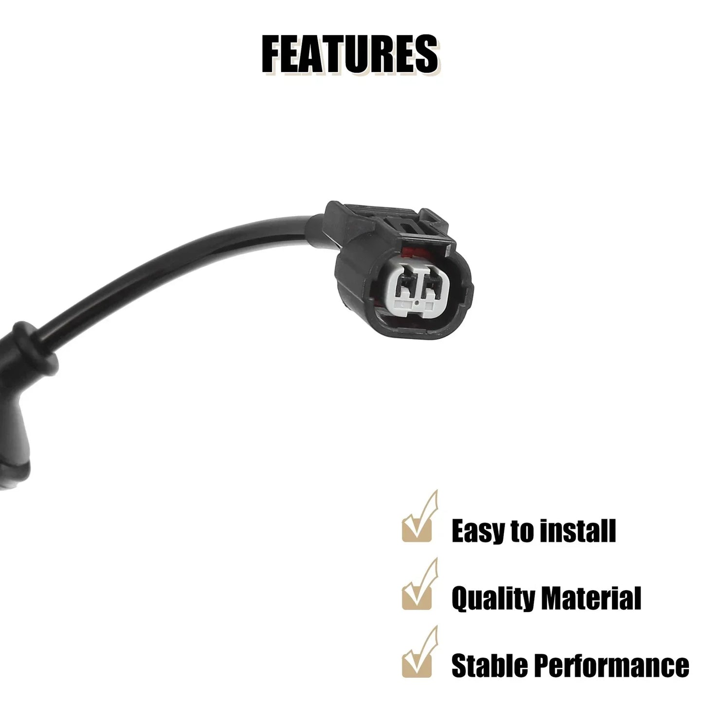 2 x Front Left Right ABS Sensors for Honda Odyssey (2011-2017)