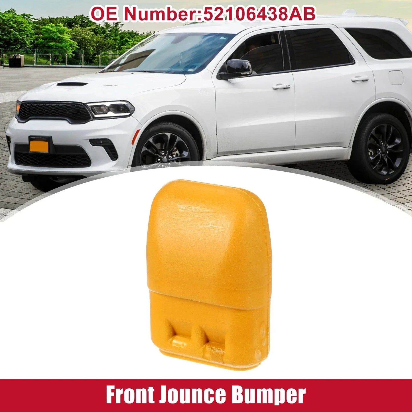 Front Jounce Bumper for Dodge Durango 2000-2003 Durable Rubber Component