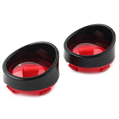 ABS Turn Signal Light Lens Covers for Harley Softail