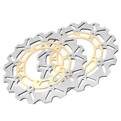 Front Brake Disc Rotors for YAMAHA YZF R6, FZ6, XJ6 (2003-2011)
