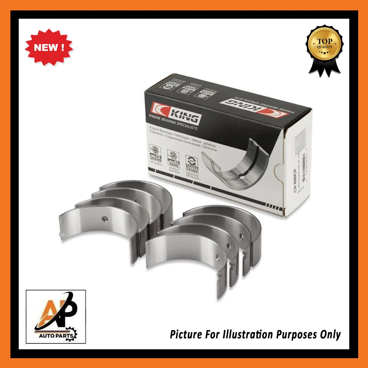 Big End Bearing Replacement STD for Morgan Ford 1.3 1.6 Engine (2007–2011)