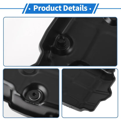 Engine Oil Pan for Mercedes-Benz E350 2000-2017 Aluminum Alloy Black