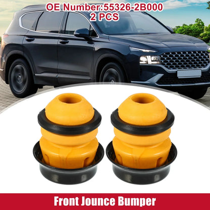 2 x No.55326-2B000 Rear Jounce Bumpers for Hyundai Santa Fe (2007-2012)
