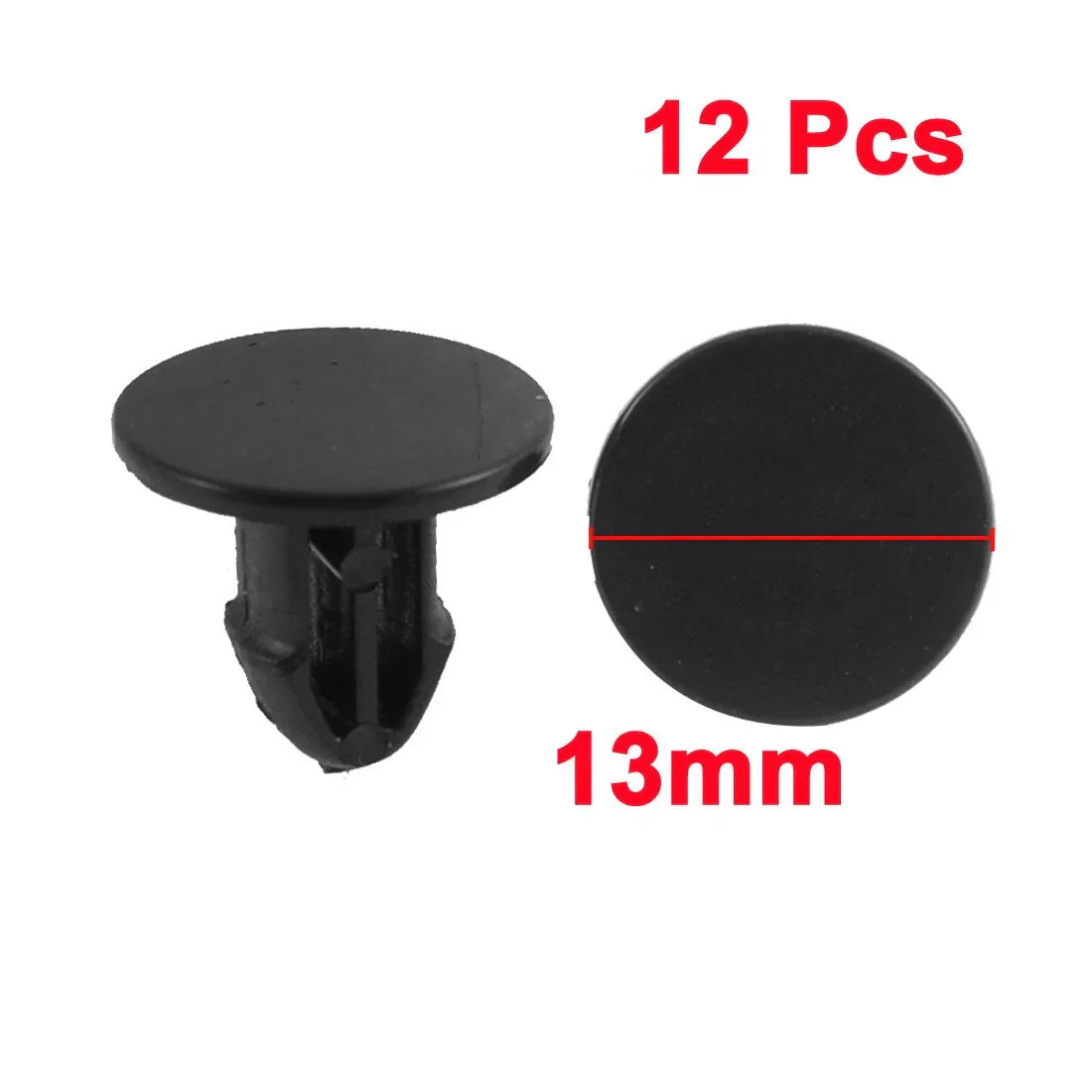 12 x Mini Rivet Clips 6mm for Honda (No specific year available)