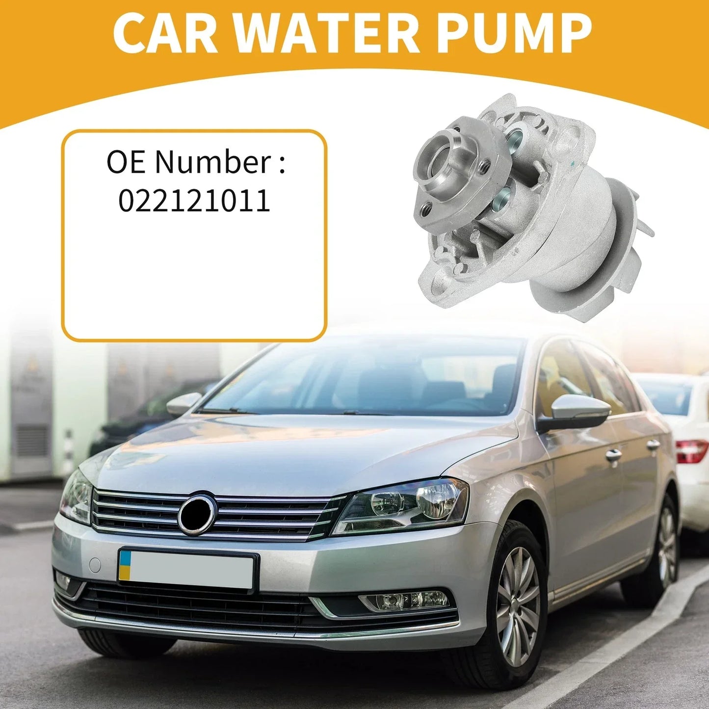 Water Pump for Audi A3, Porsche Cayenne (2004-2009)