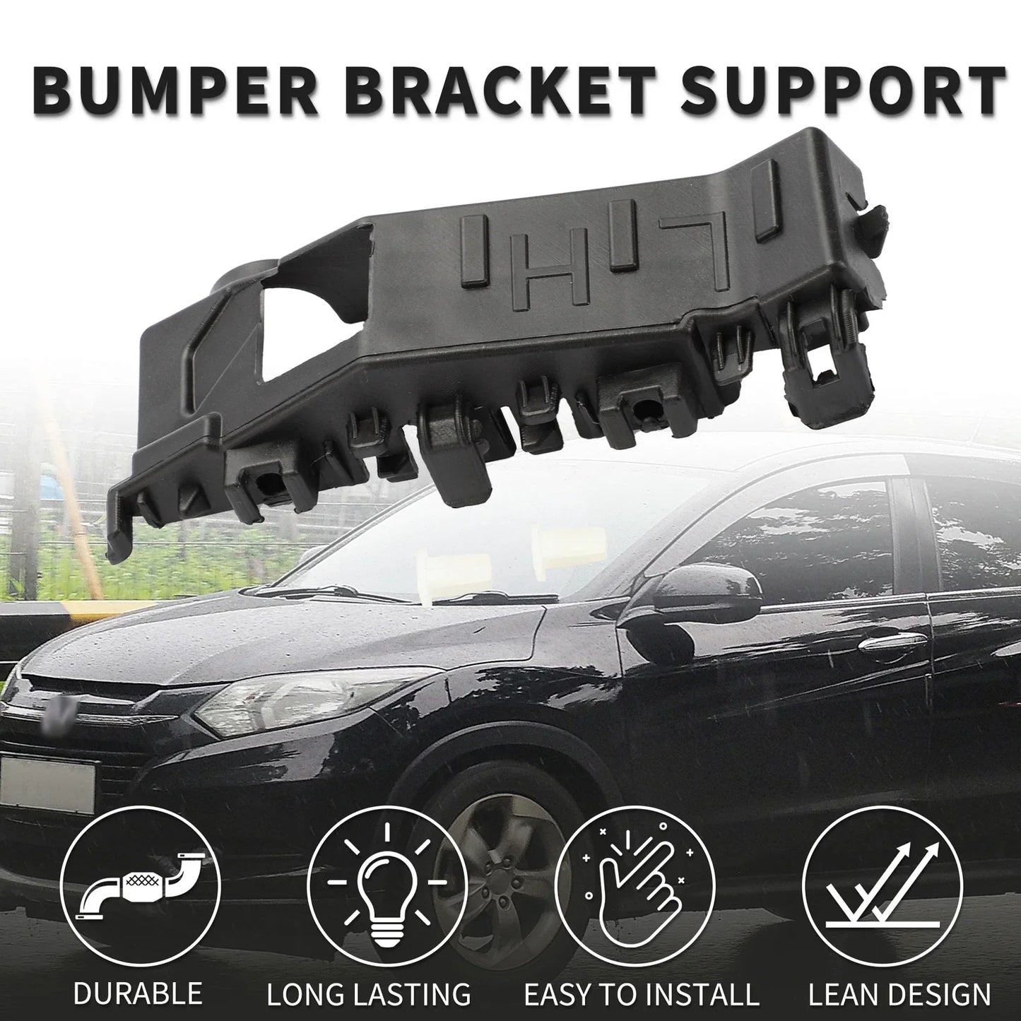 Left Front Bumper Retainer Bracket for Hyundai Tucson (2016-2021)
