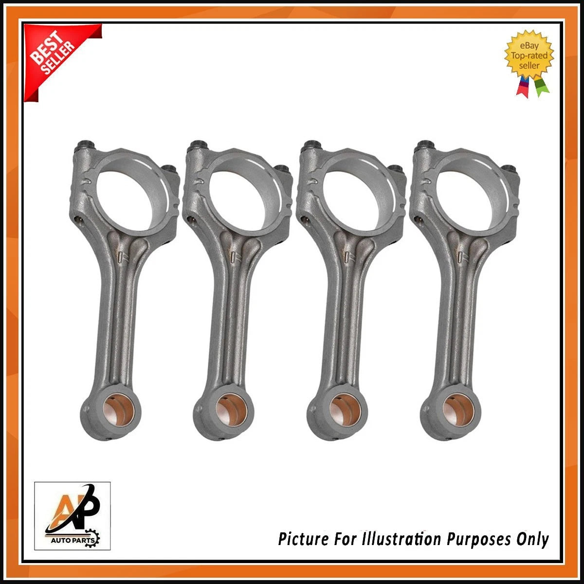 Connecting Rod Set Heavy Duty for Audi A4 B9 (2017–2024)