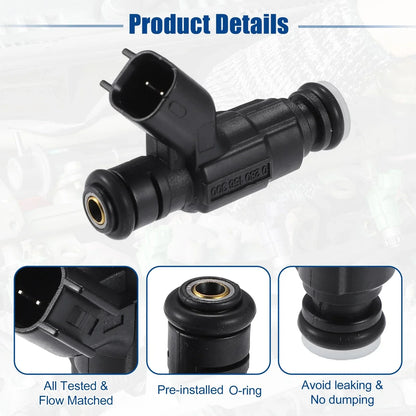6 x Fuel Injector Nozzles for Chevrolet Equinox 3.6L (2008-2009)