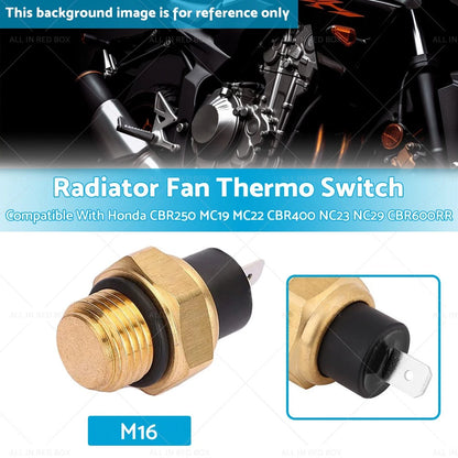 Radiator Fan Switch for Honda CBR250, CBR400, CBR600RR (1988-2006)