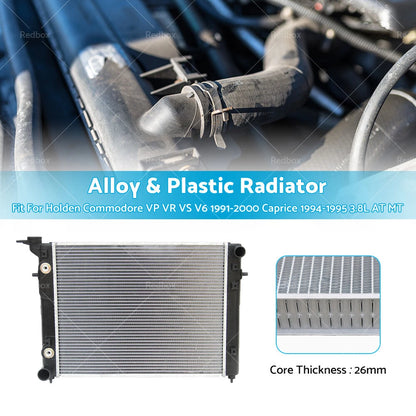 Radiator for Toyota Lexcen, Holden Commodore VP VR VS V6 (1991-2000)