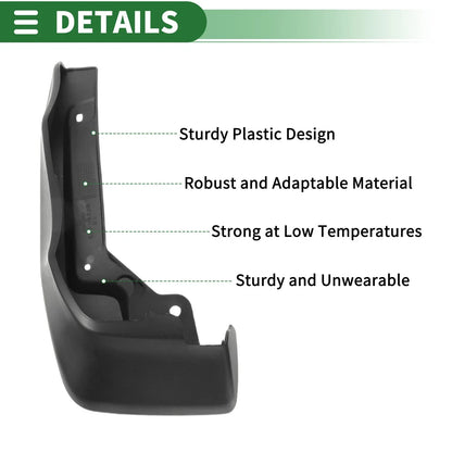 Mud Flaps Splash Guards Front & Rear for Honda Elysion (2022-2023)