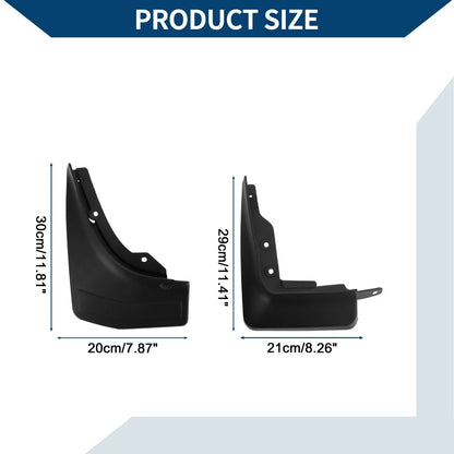 Mud Flaps Splash Guards Set for Mercedes-Benz GLB (2020-2023)