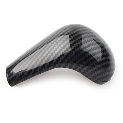 ABS Carbon Fiber Console Gear Shift Knob Cover for Mazda 3 Axela (2020-2021)