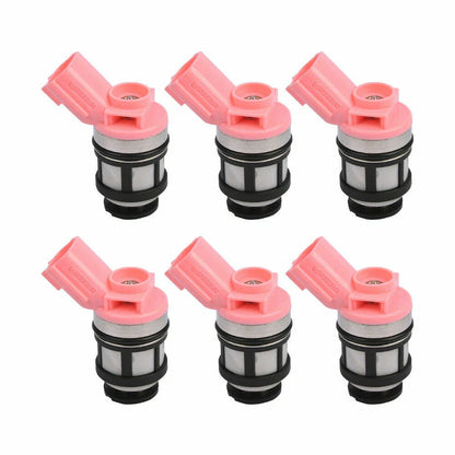 6 x Fuel Injectors for Nissan Pathfinder R50, Navara D21, D22 (1996-2004)
