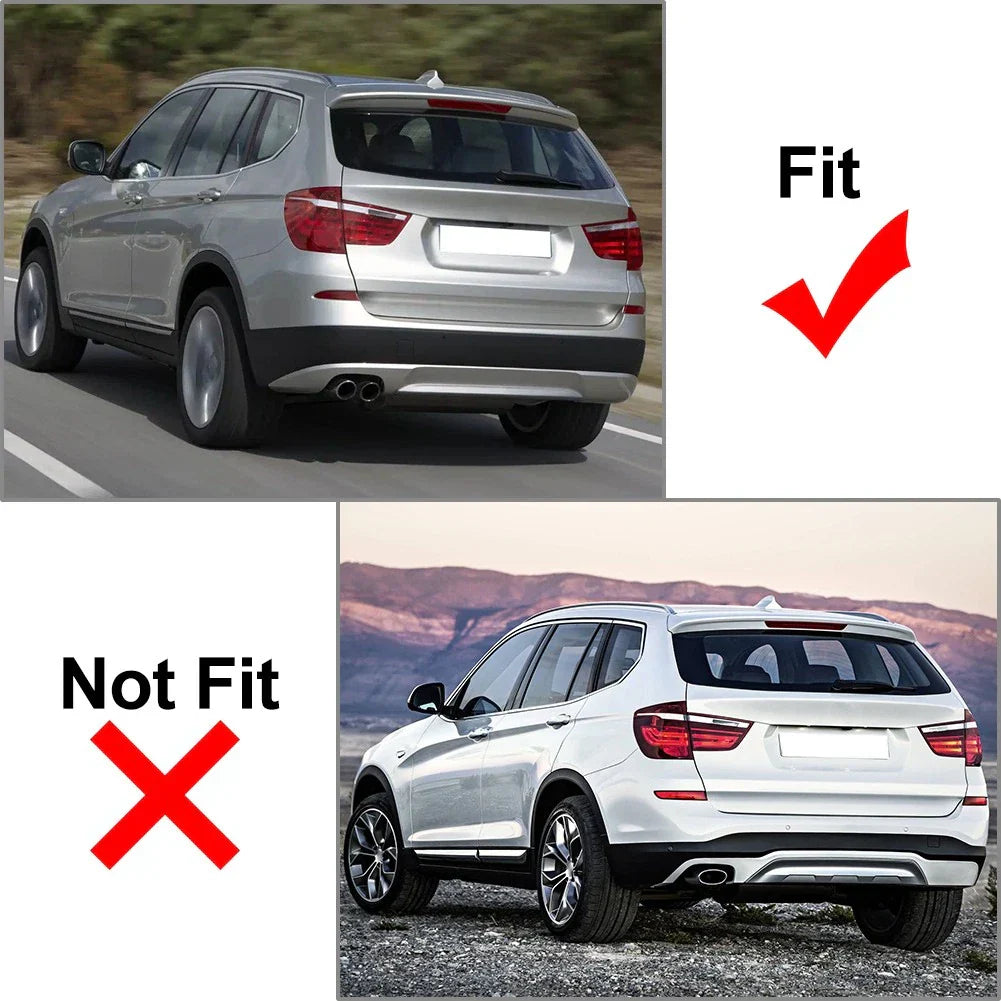 Rear Bumper Reflector Red Lens for BMW X3 (2011-2017)