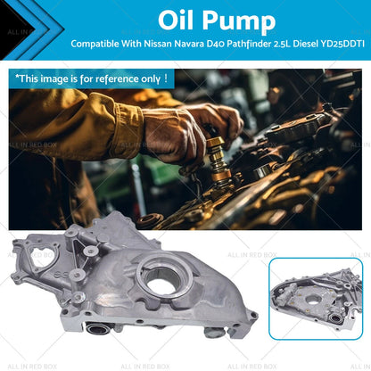 Oil Pump for Nissan Navara D40 Pathfinder 2.5L Diesel YD25DDTI (2005-2015)