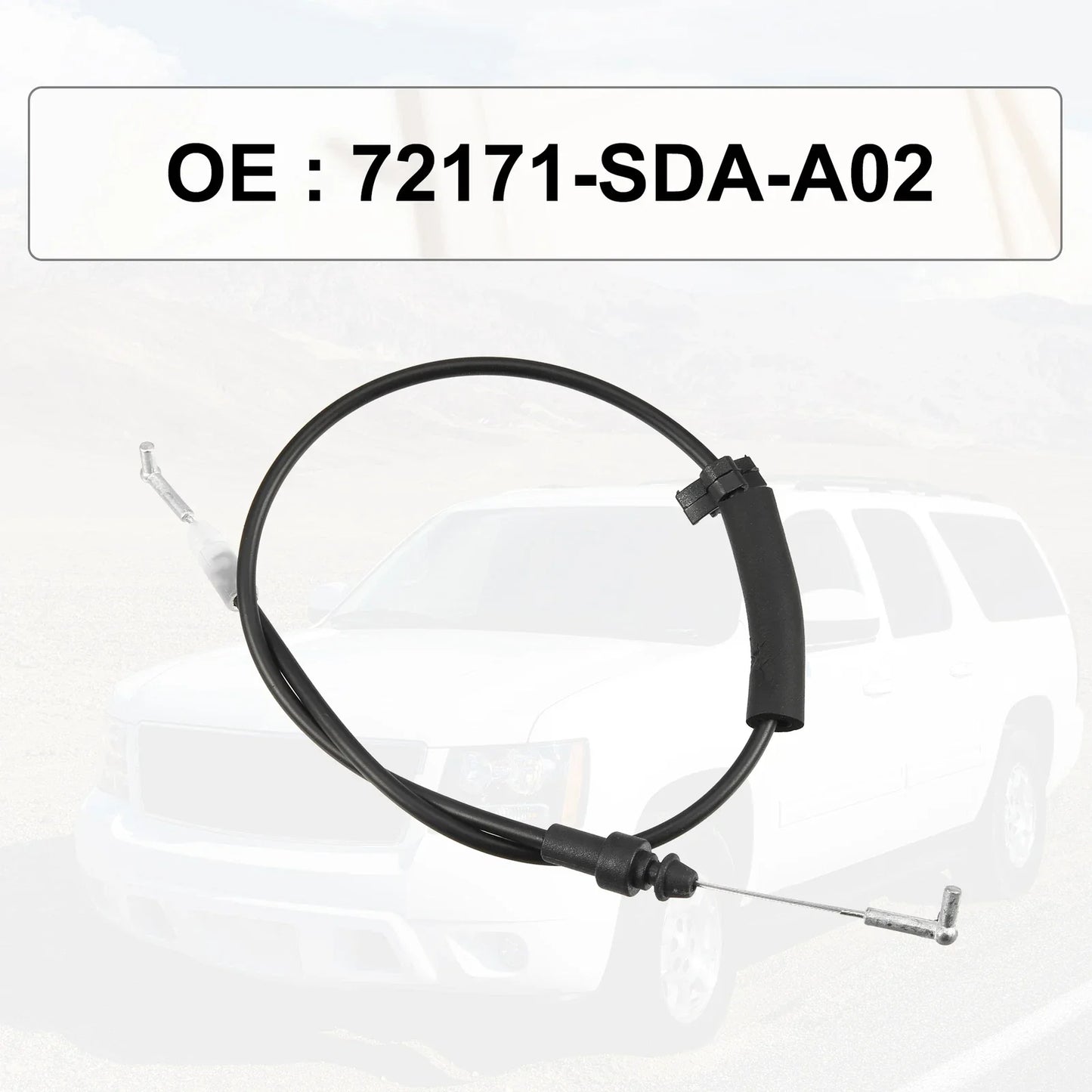 Front Left Door Handle Release Cable for Honda Accord 4 Door (2003-2007)